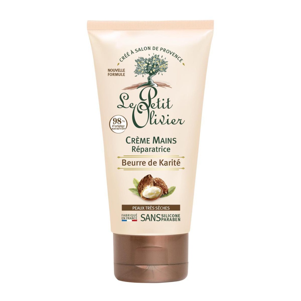 Le Petit Olivier Crème Mains Beurre de Karité 75 Ml