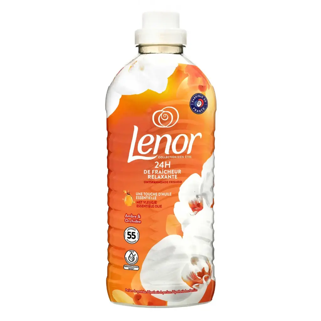 Lenor Ambre & Orchidée Adoucissant 55 Doses