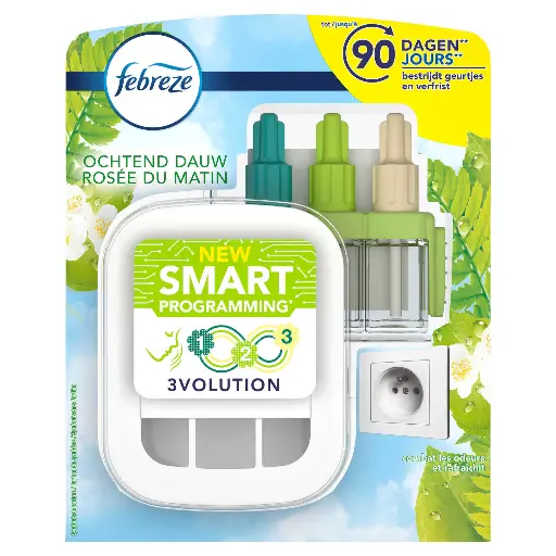 Febreze 3Volution Rosée du Matin Starter Kit