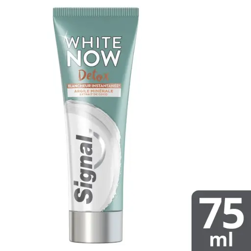 Signal White Now Detox Coco Dentifrice 75 Ml